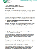 Forestry Strategy event - June 2025